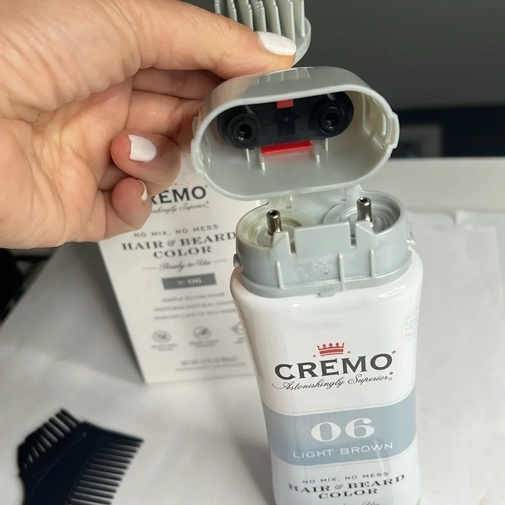 Cremo 06 Light Brown No Mix No Mess Hair and Beard Color New in Box